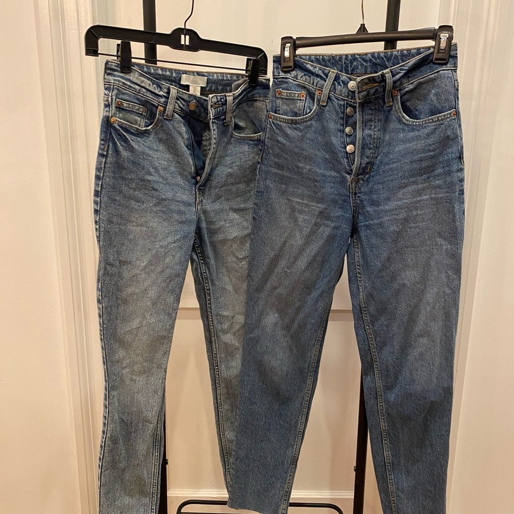 Bundle Pair of H&M High Waist Jeans